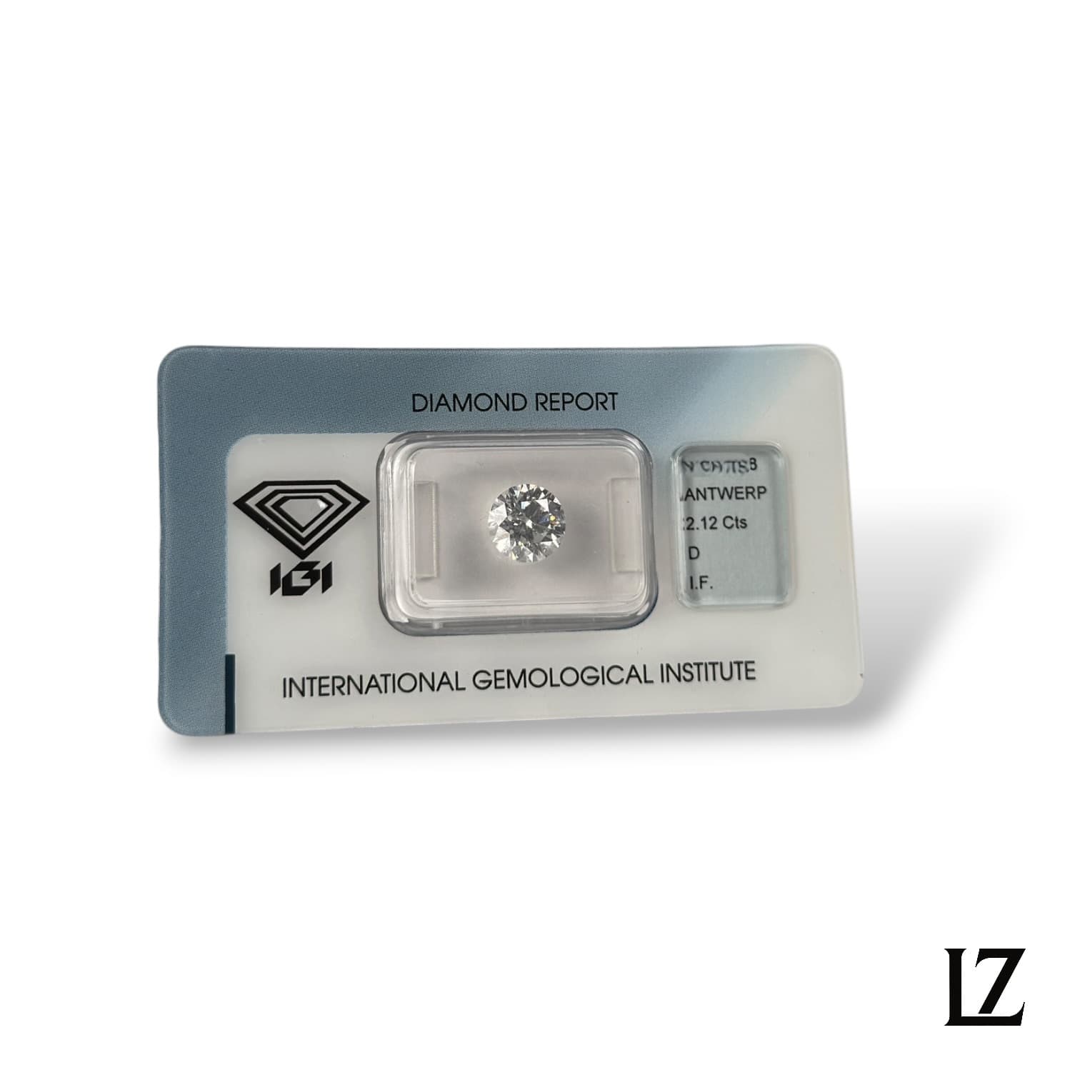 Přírodní diamant o váze 2,12ct - view 1