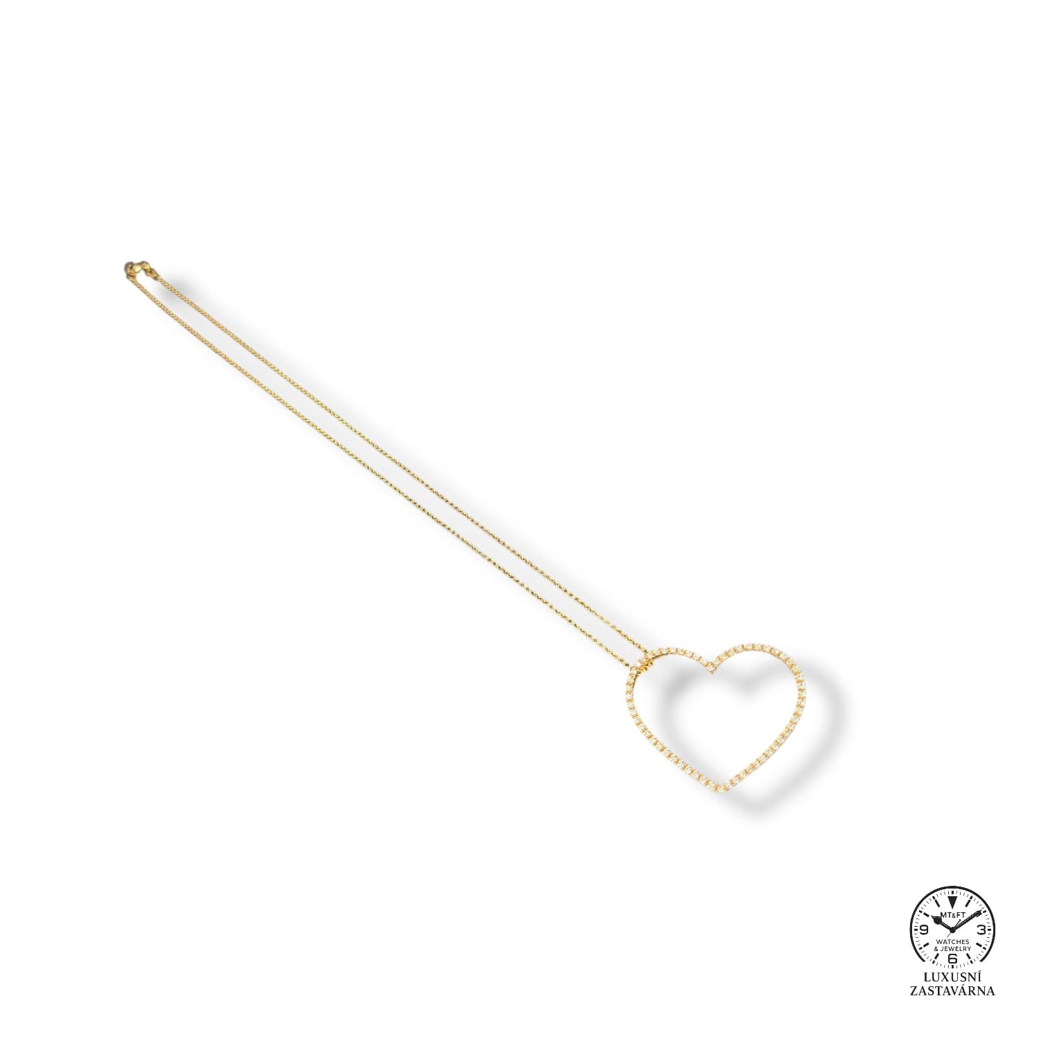 Náhrdelník Srdce s Brilianty thumbnail 4