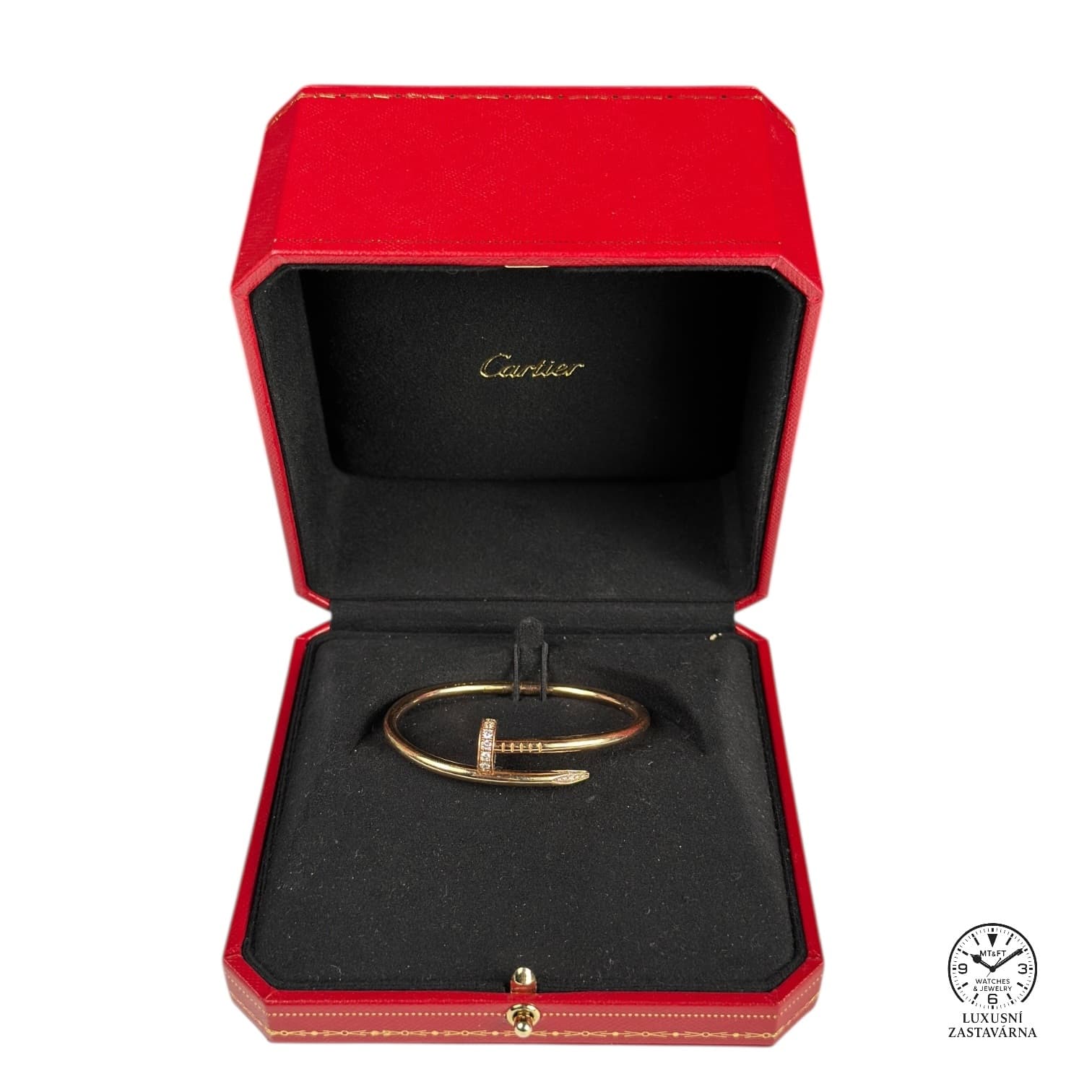 Cartier Juste un Clou bracelet, classic model, diamonds - view 1