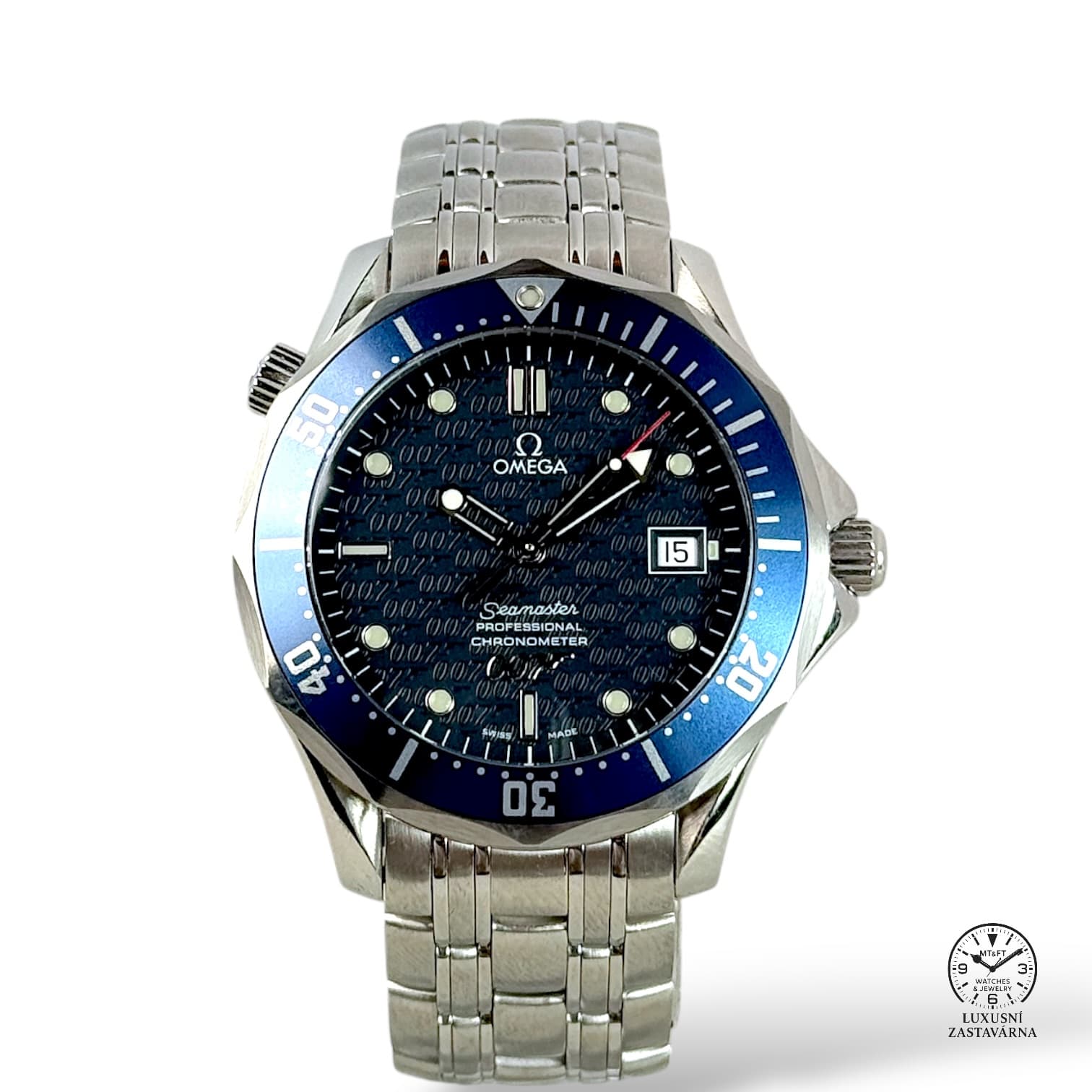 Omega Seamaster Diver 300 M James Bond 007 40th Anniversary Limited Edition 41mm